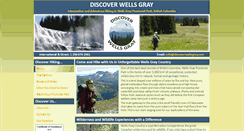 Desktop Screenshot of discoverwellsgray.com
